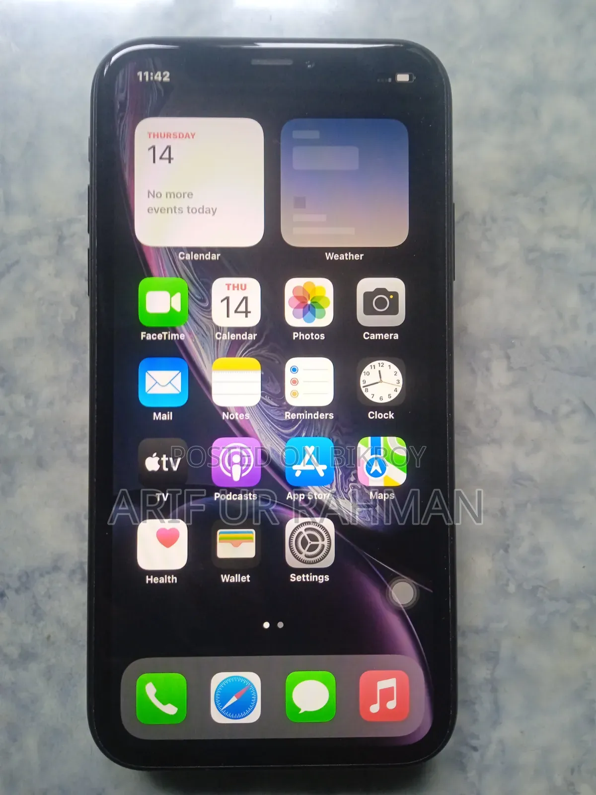 Apple iPhone XR 128 GB Black
