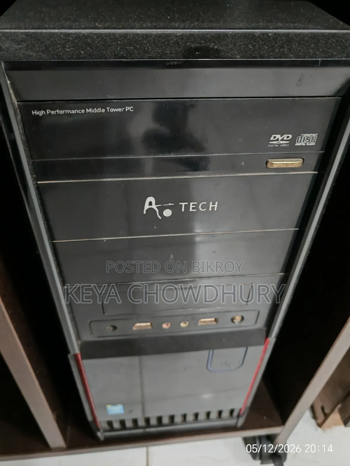 Desktop Computer Asus 8GB Intel Core I3 HDD 1T