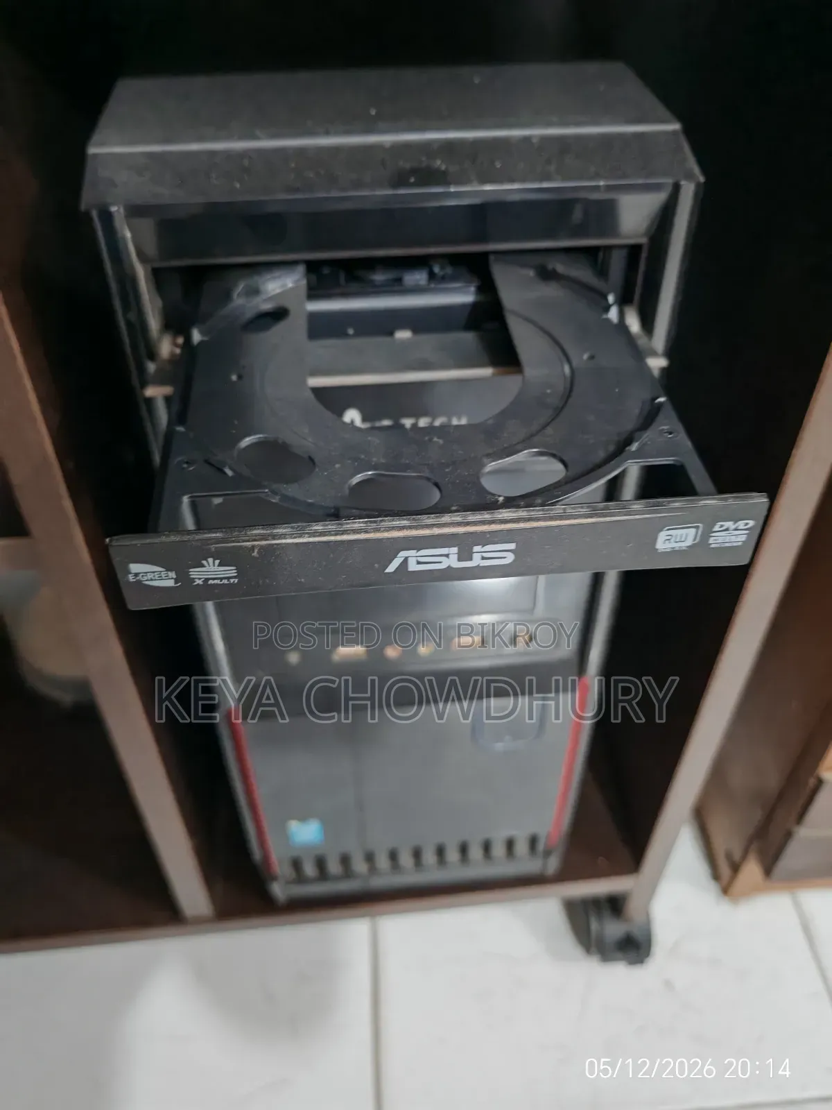 Desktop Computer Asus 8GB Intel Core I3 HDD 1T