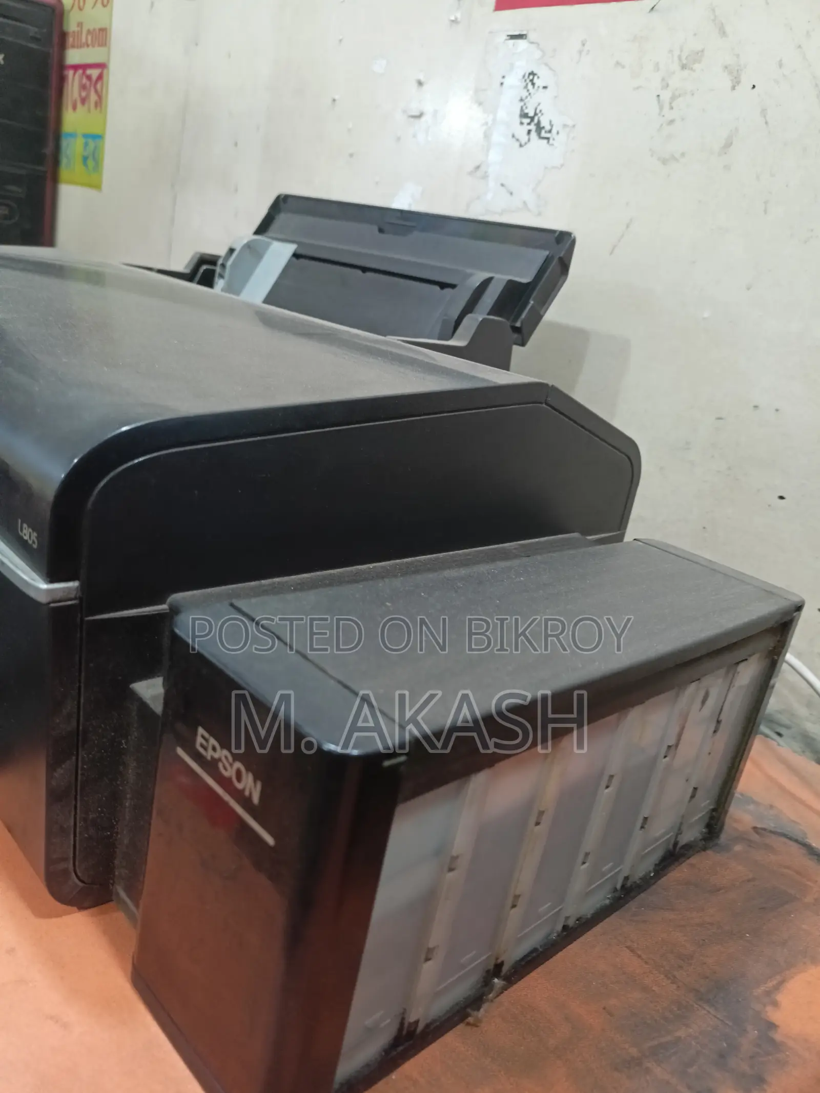Printer Epson L805 Wireless Photo Ink Tank Printer