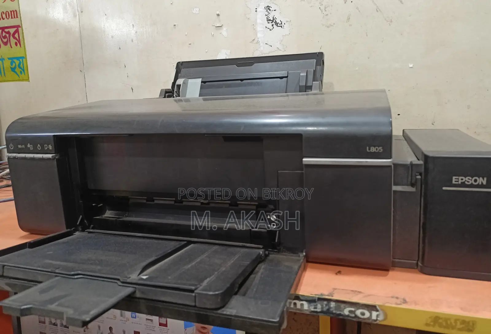 Printer Epson L805 Wireless Photo Ink Tank Printer
