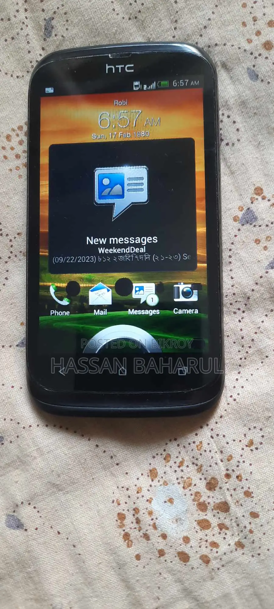 HTC Desire v 4 GB Black