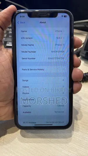 Apple iPhone 11 128 GB Black