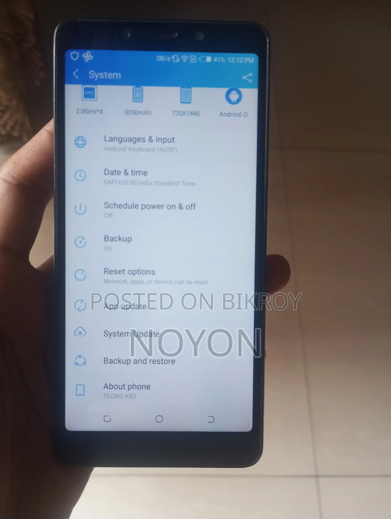 Tecno Camon I Ace 2 32 GB ব্লু