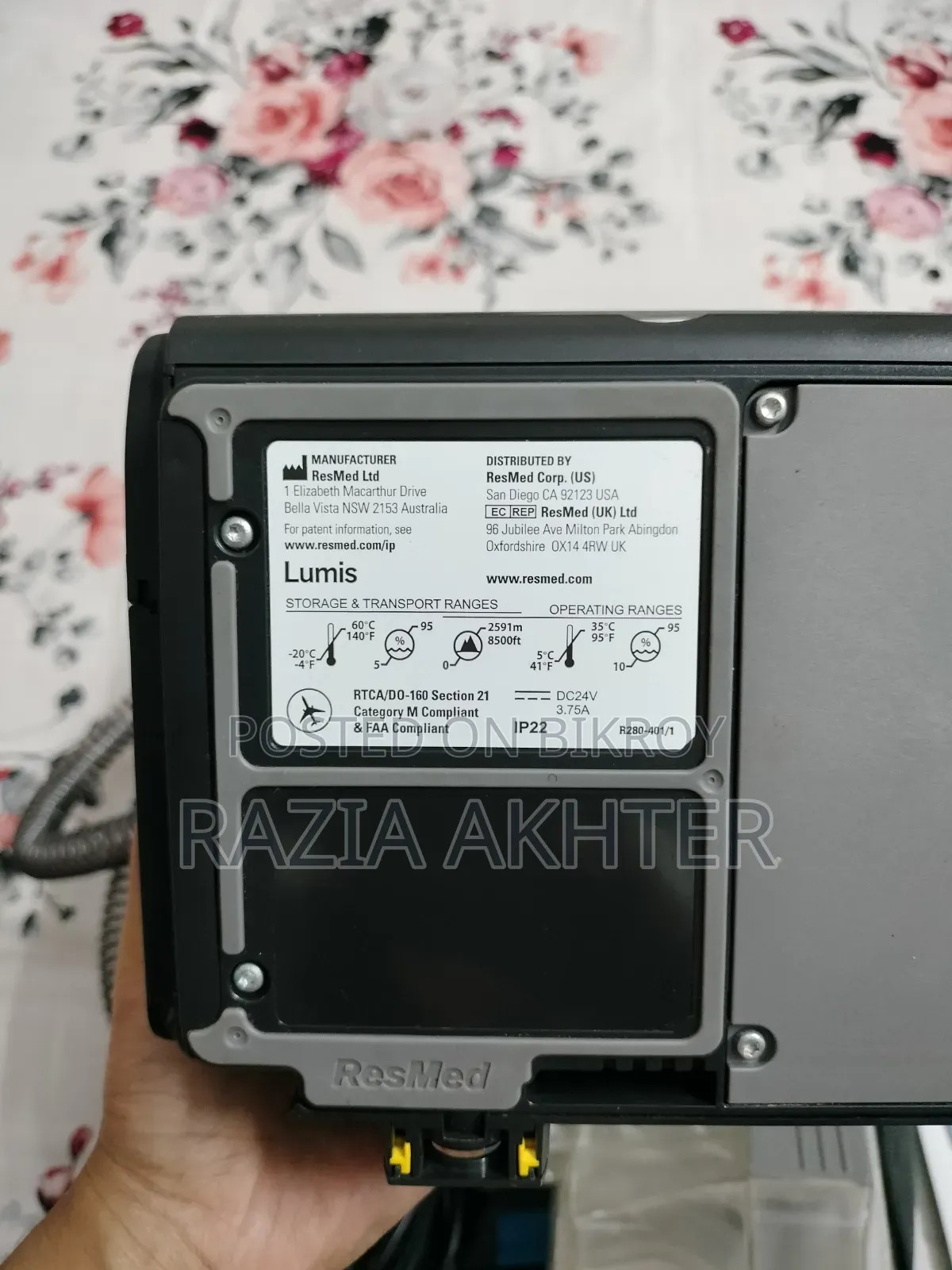 Resmed Lumis 150 Vpap St