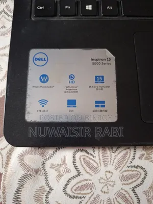 Laptop Dell Inspiron 15 8GB Intel Core i5 HDD 128GB