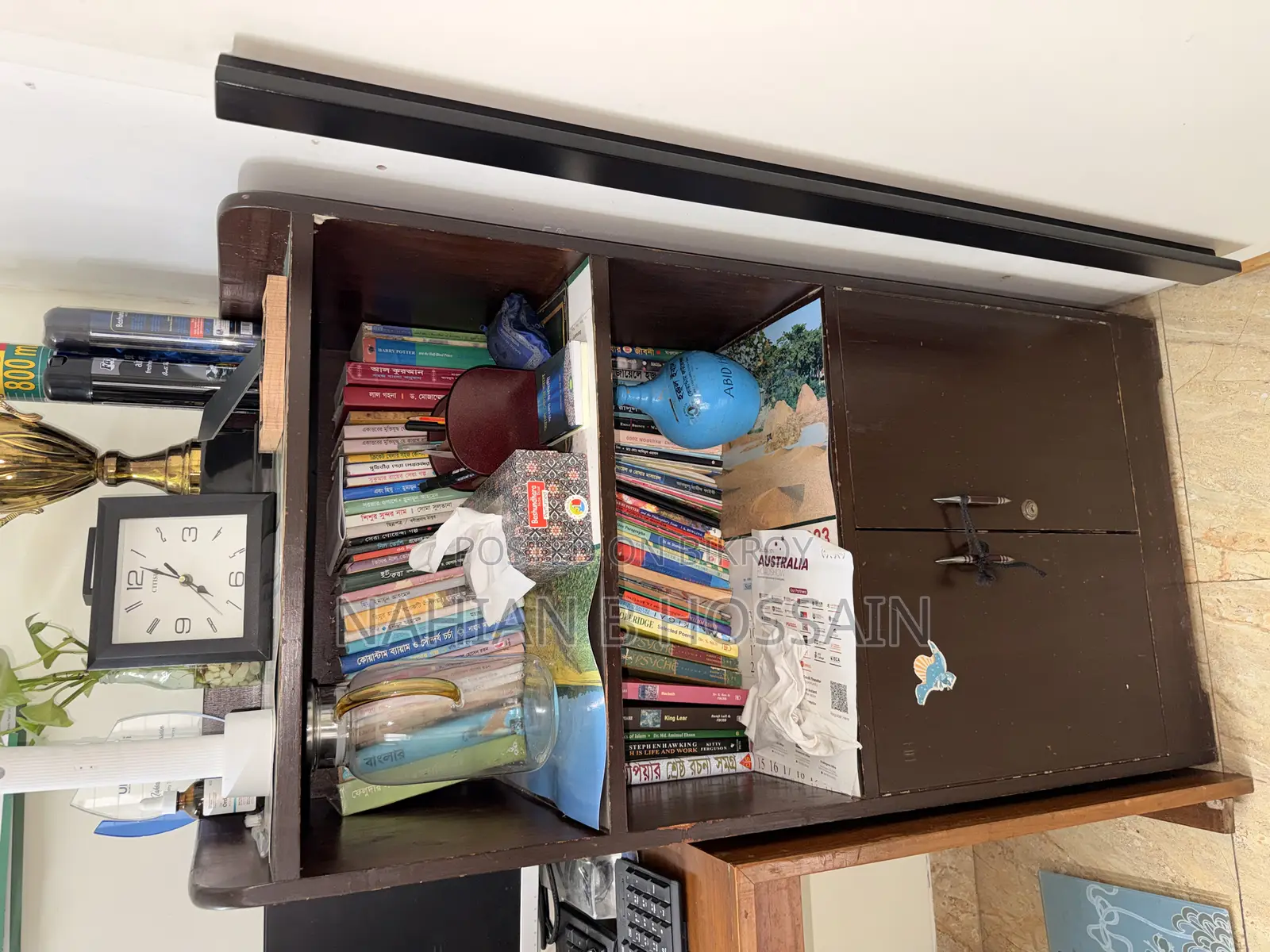 Bookshelf With Storage