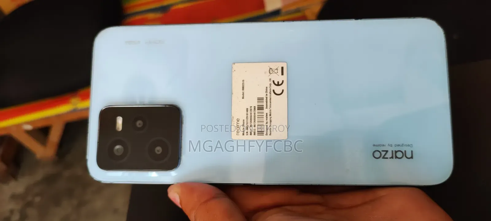 Realme Narzo 50A Prime 128 GB White