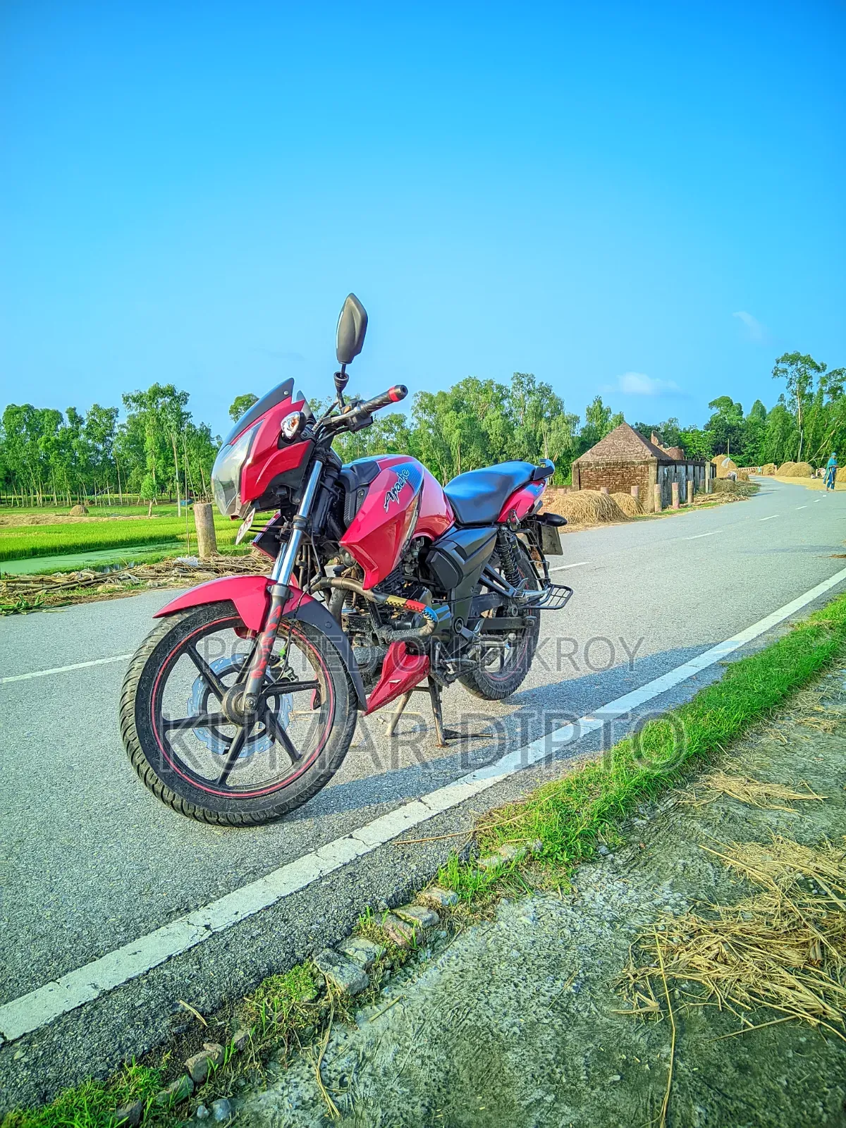 TVS Apache 160 4V 2018 Red