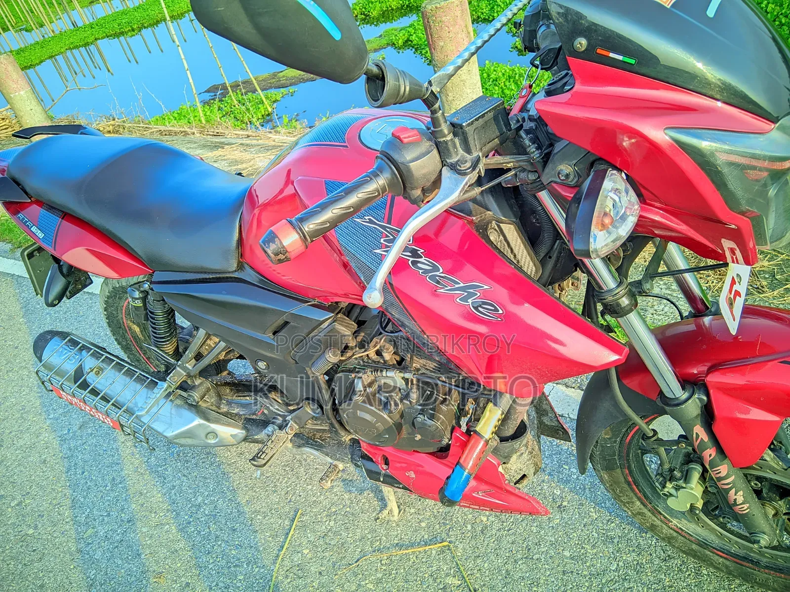 TVS Apache 160 4V 2018 Red