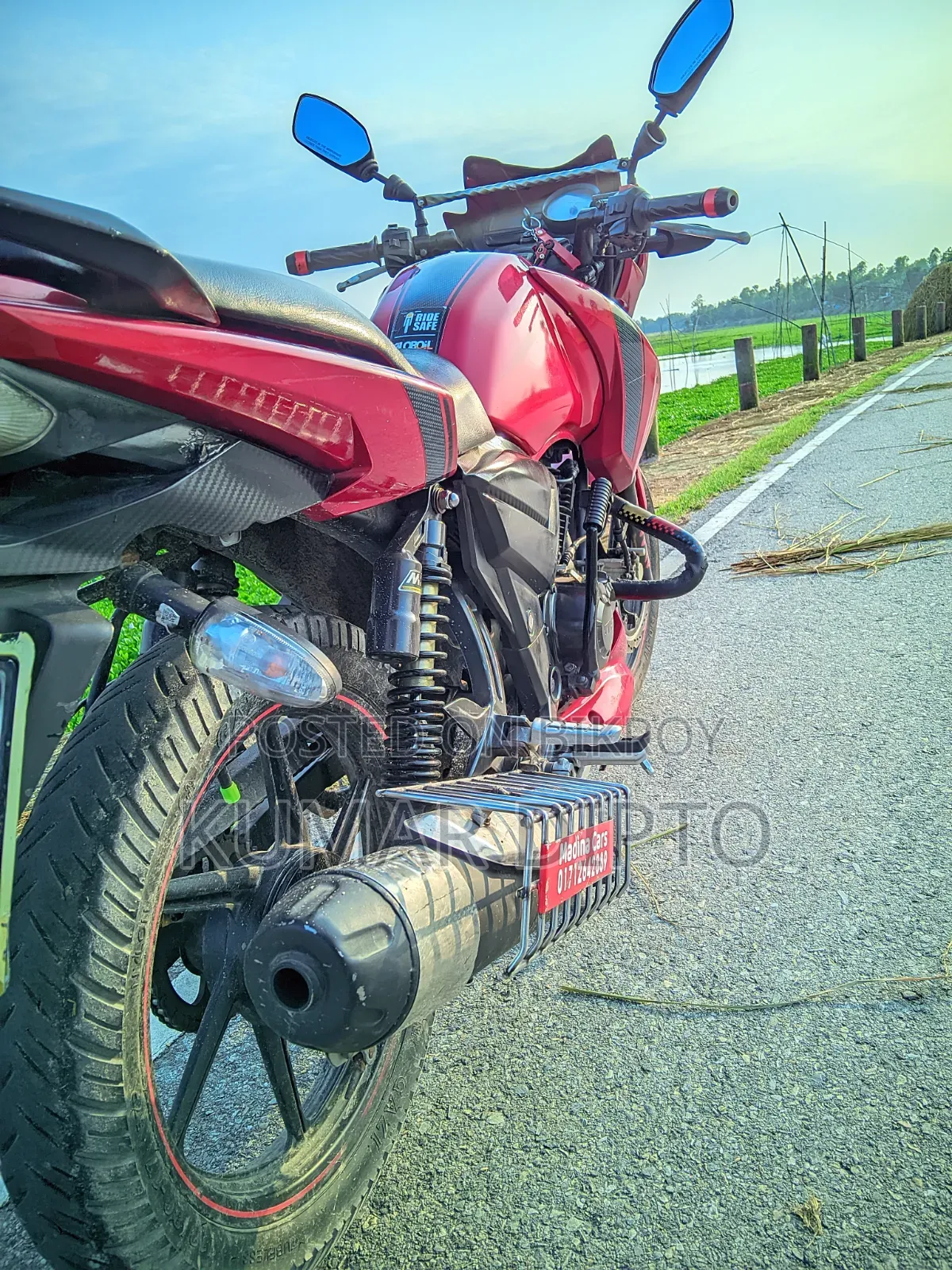TVS Apache 160 4V 2018 Red