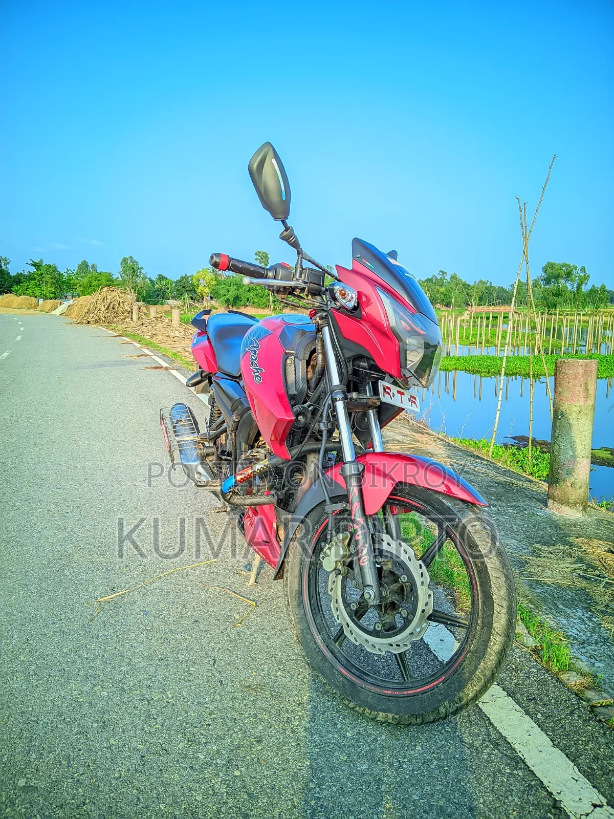 TVS Apache 160 4V 2018 Red