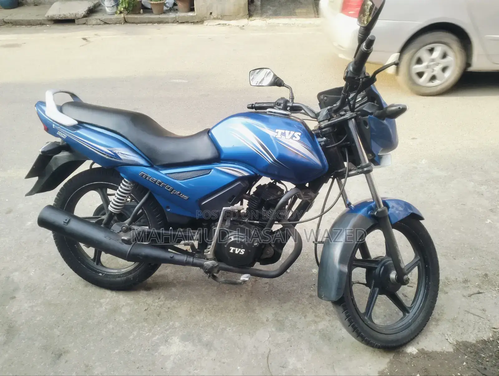 TVS Metro Plus 2018 Blue