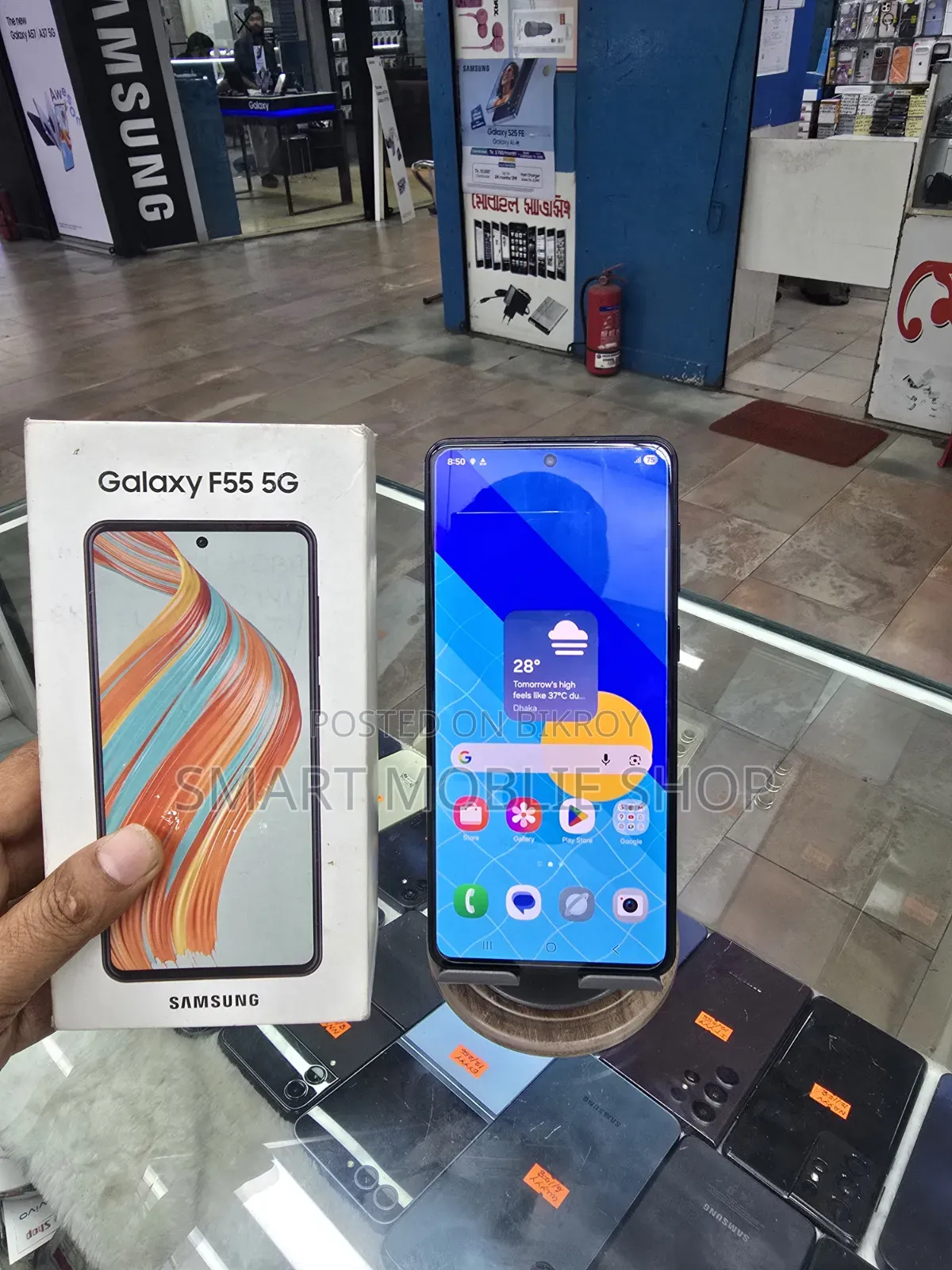 Samsung Galaxy F55 128 GB Black