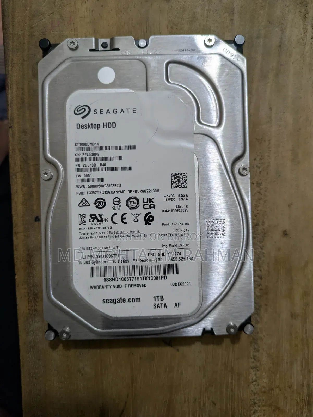 Desktop HDD