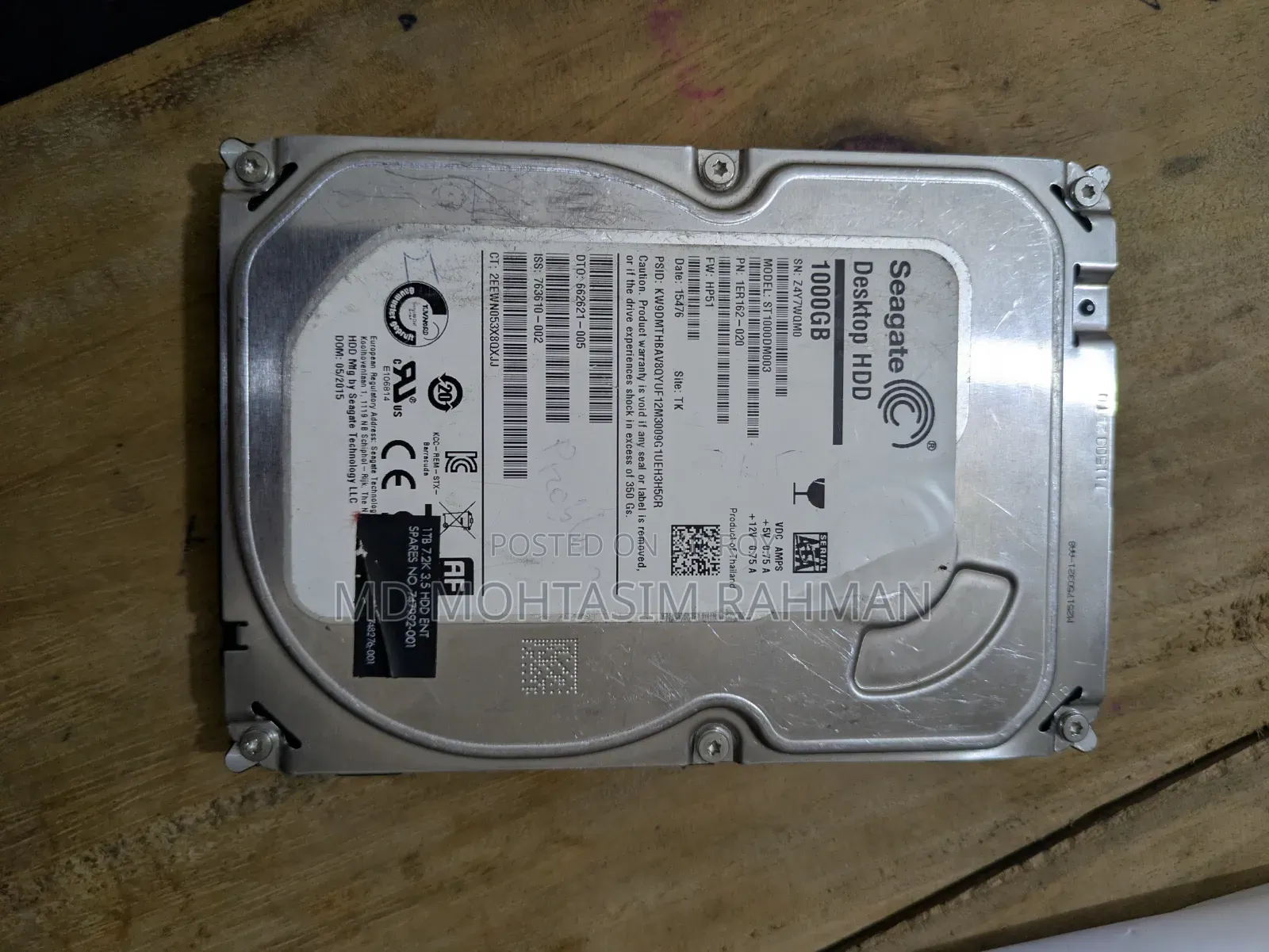 Desktop HDD