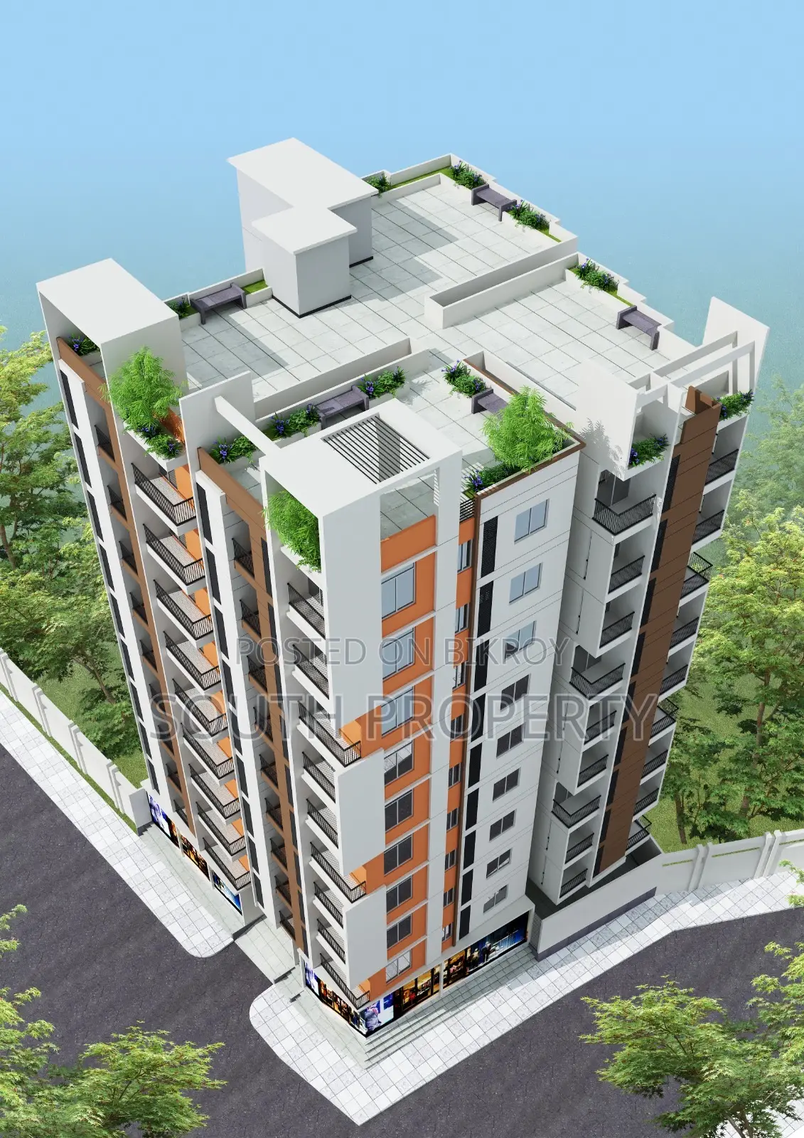 Land Share 1175 SQFT South Face Corner Plot at Uttar Badda