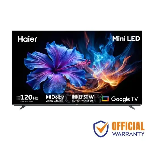 Haier H55m80fux 55" Mini Led Smart Google Tv