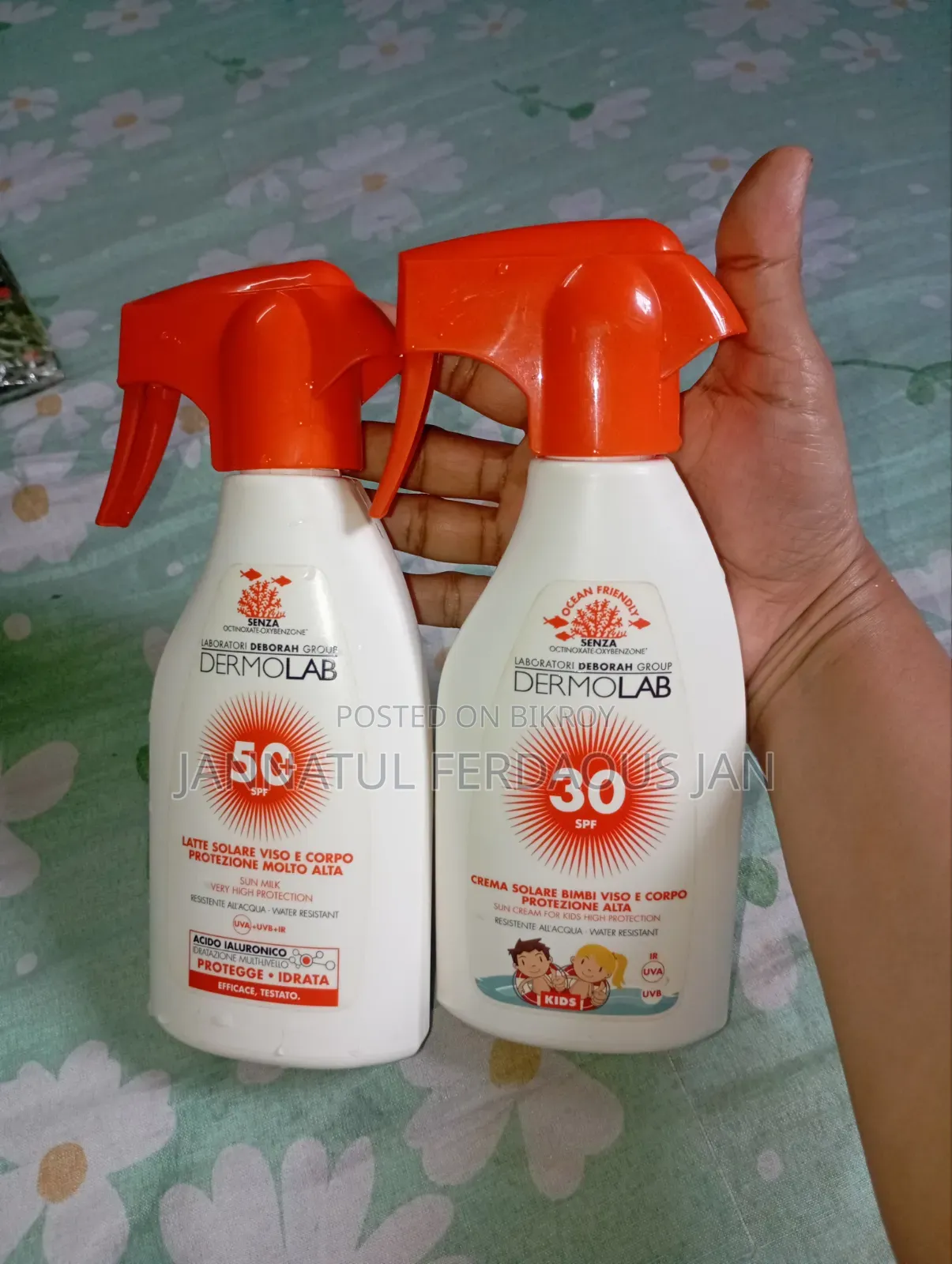 Sunscreen for Face and Body