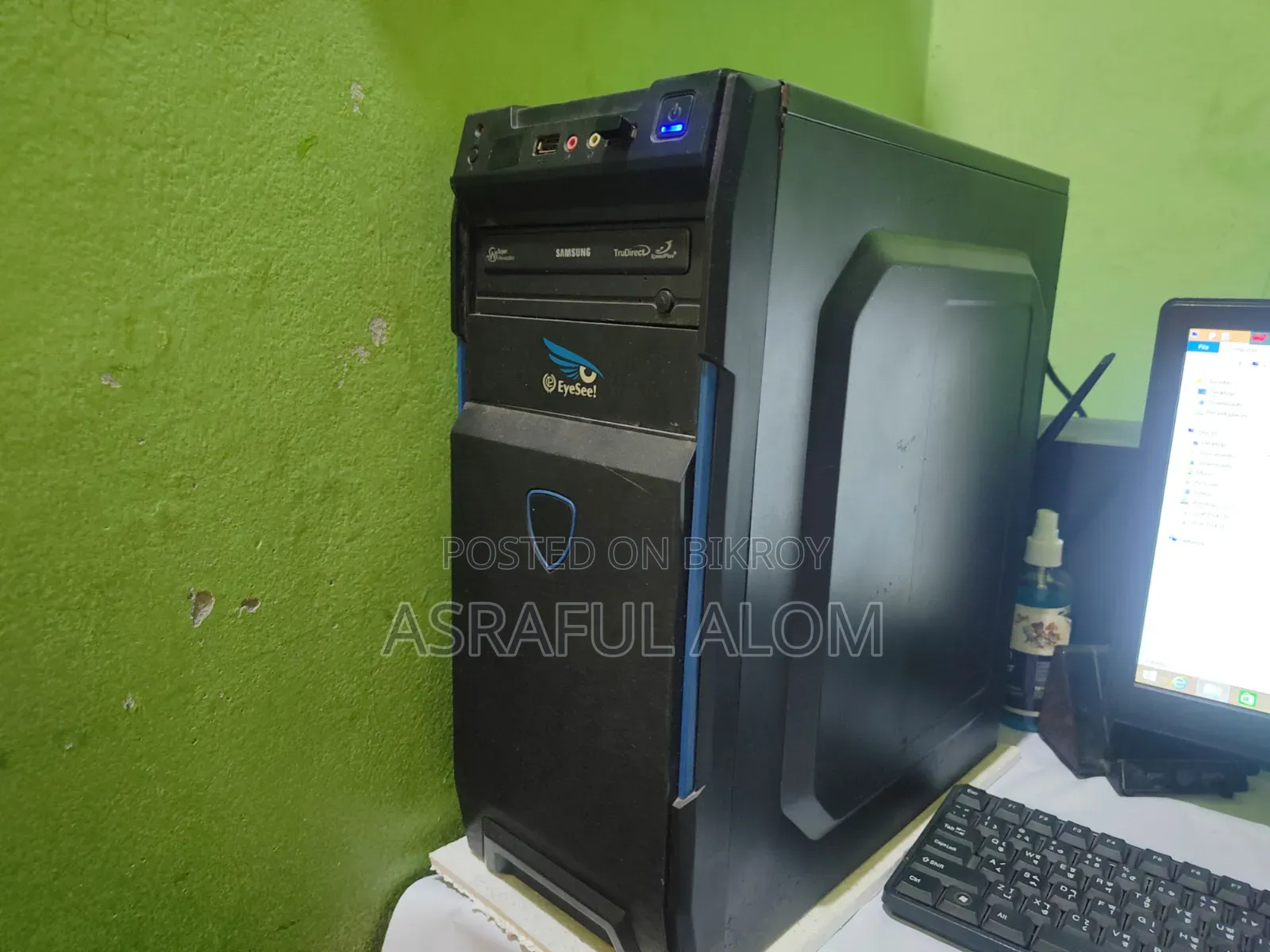 HP Desktop Computer (4GB RAM, Intel Pentium, 256GB HDD)