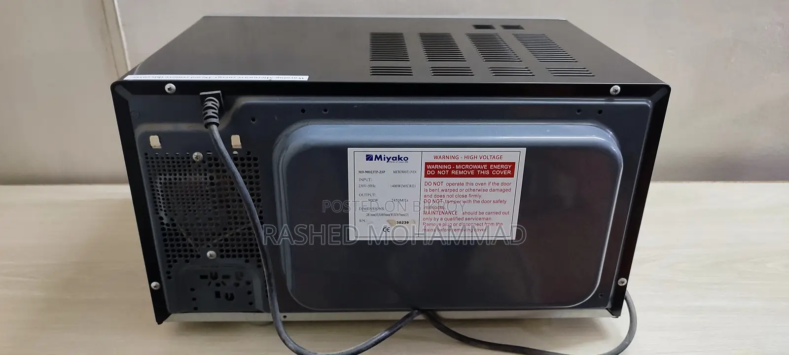 Microwave Oven