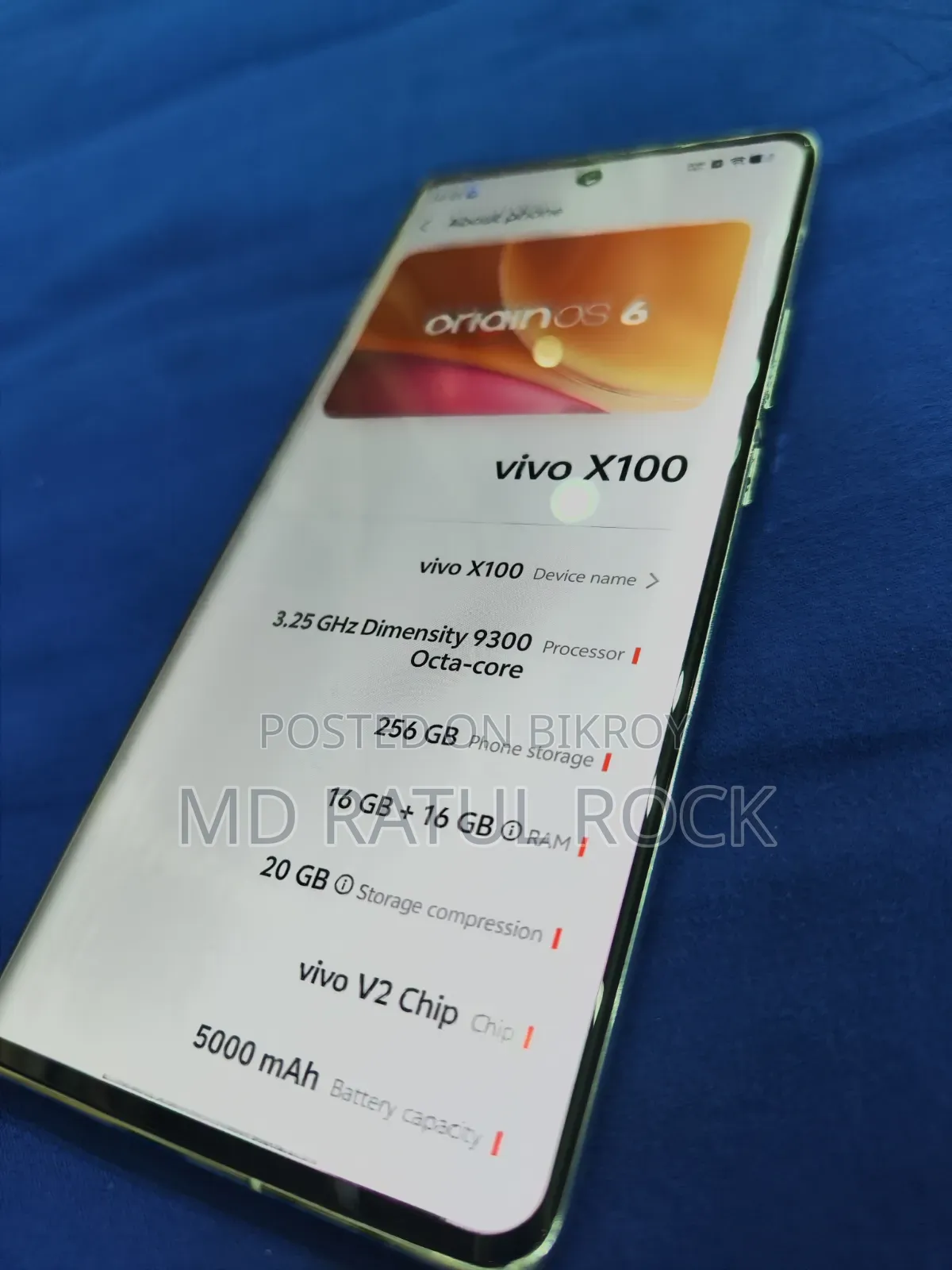 Vivo X100 256 GB White