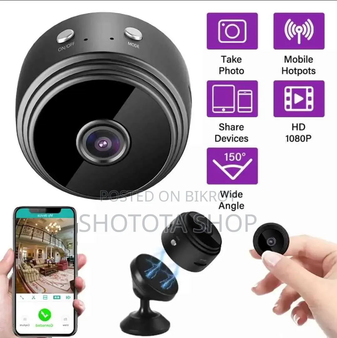 A9 Mini WiFi Camera 1080p Full HD Night Vision Wireless IP