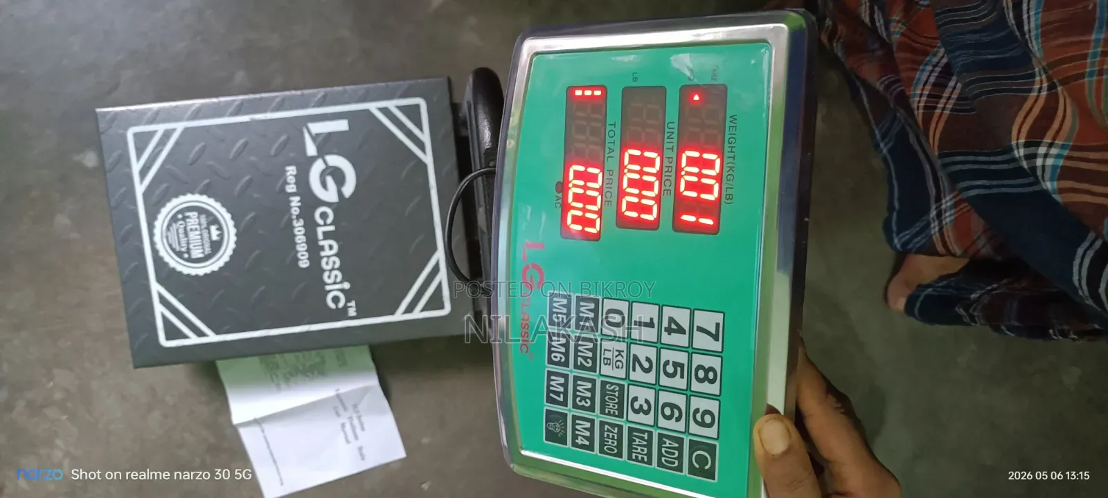 Digital scale for sale.