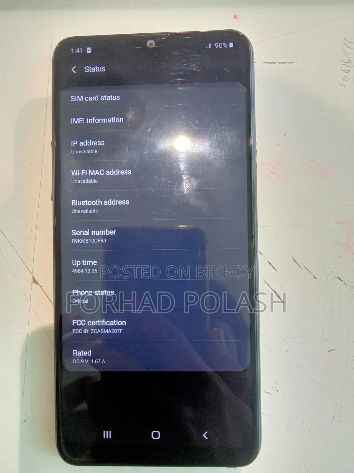 Samsung Galaxy A20s 64 GB Blue