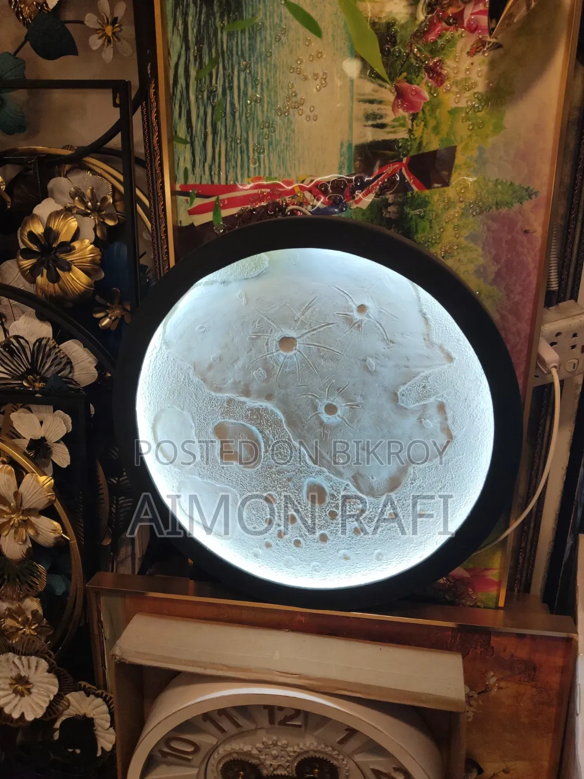 Wall Moon Lamp