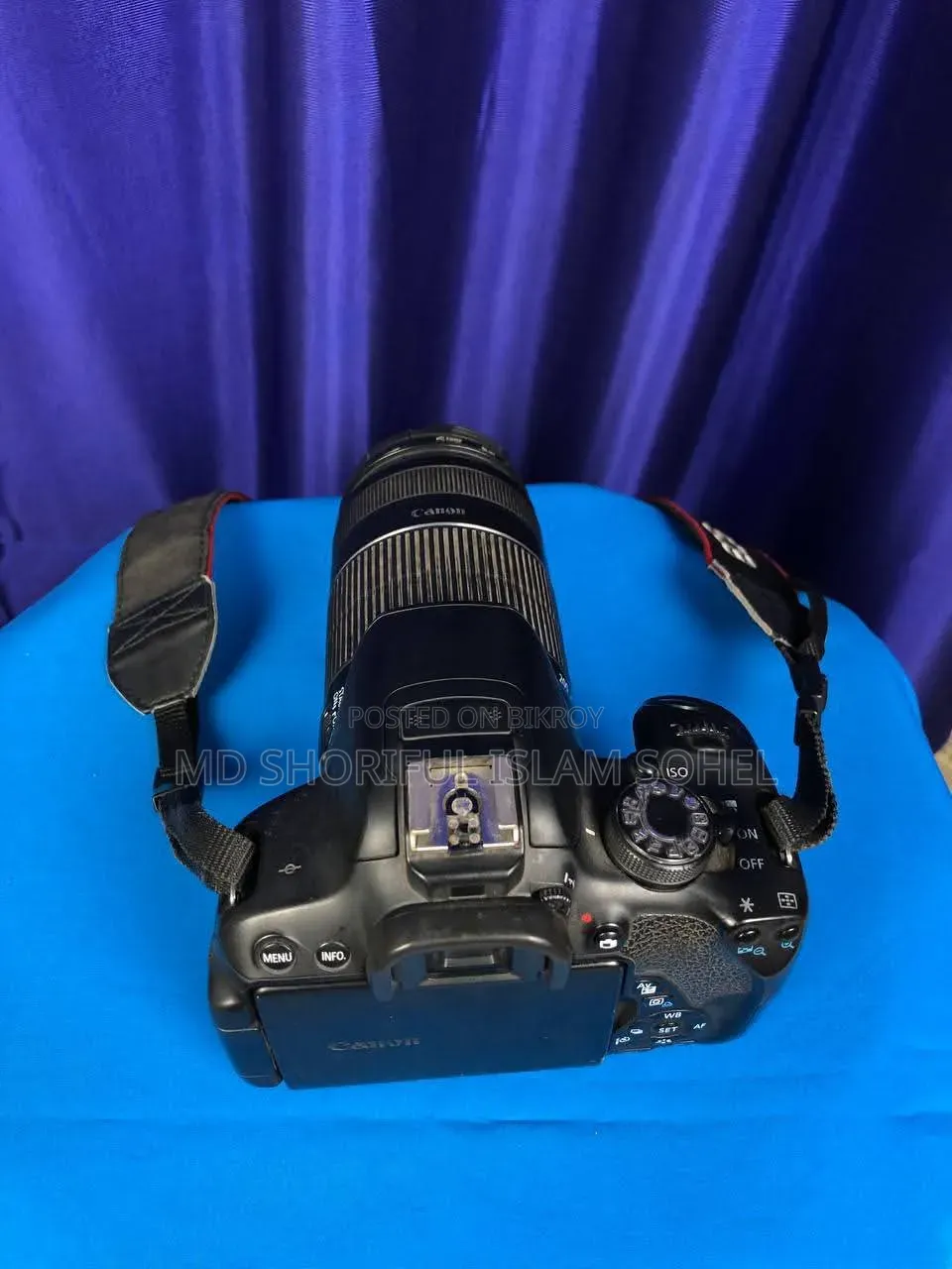 700d Camera 55-250 Lens