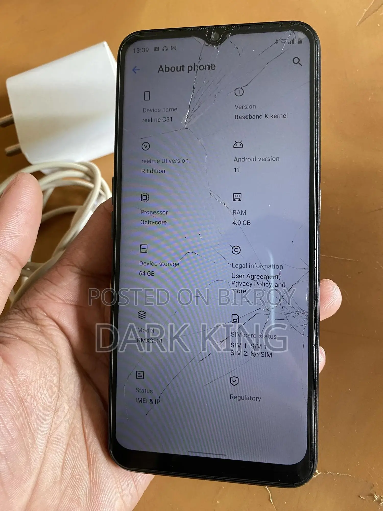 Realme C31 64 GB Black