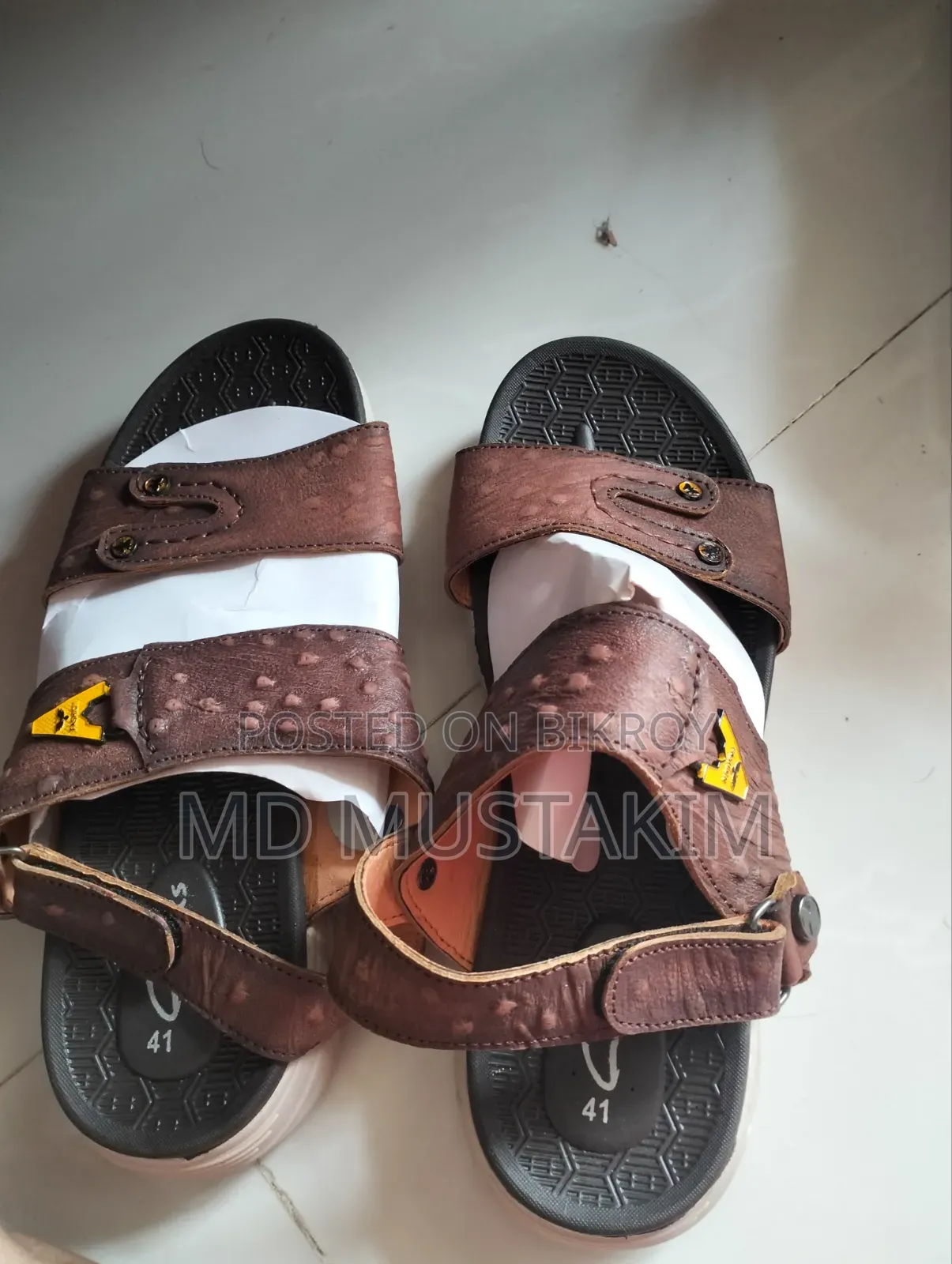 Brand New Men's Belt Shoes, Size 41