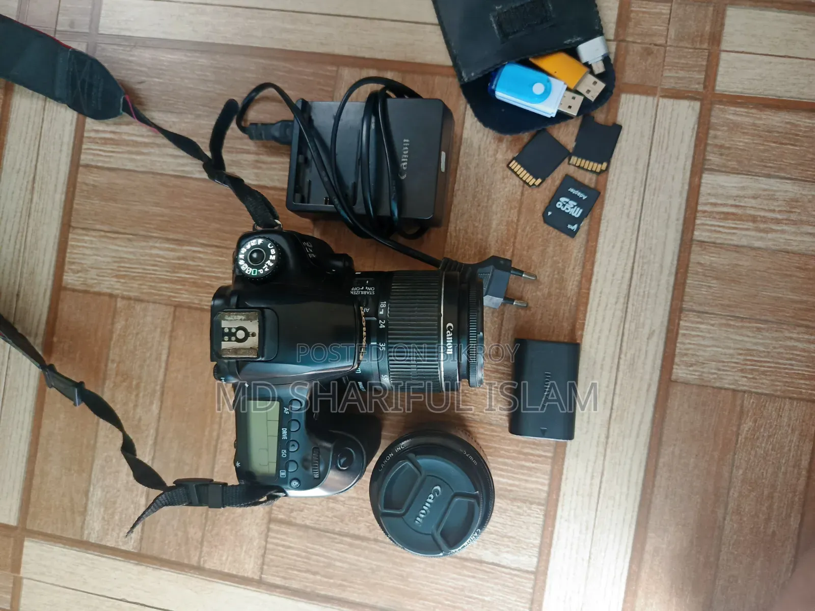 Canon 60d DSLR Camera with Body+Lens+Accessories for Sale!