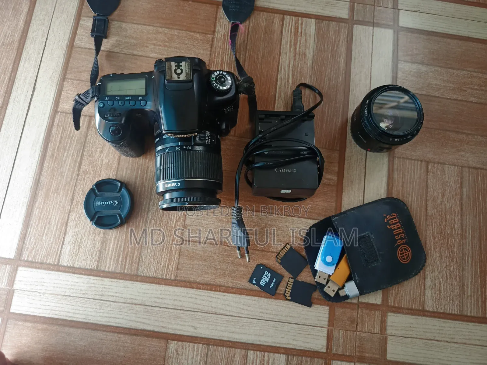 Canon 60d DSLR Camera with Body+Lens+Accessories for Sale!