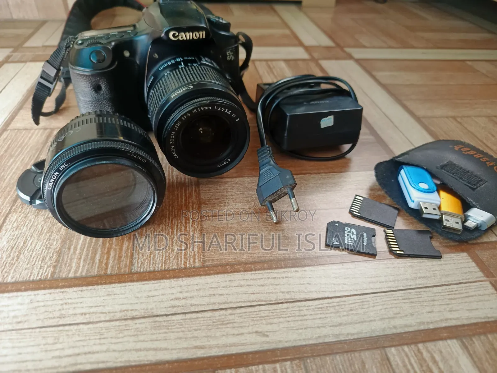 Canon 60d DSLR Camera with Body+Lens+Accessories for Sale!