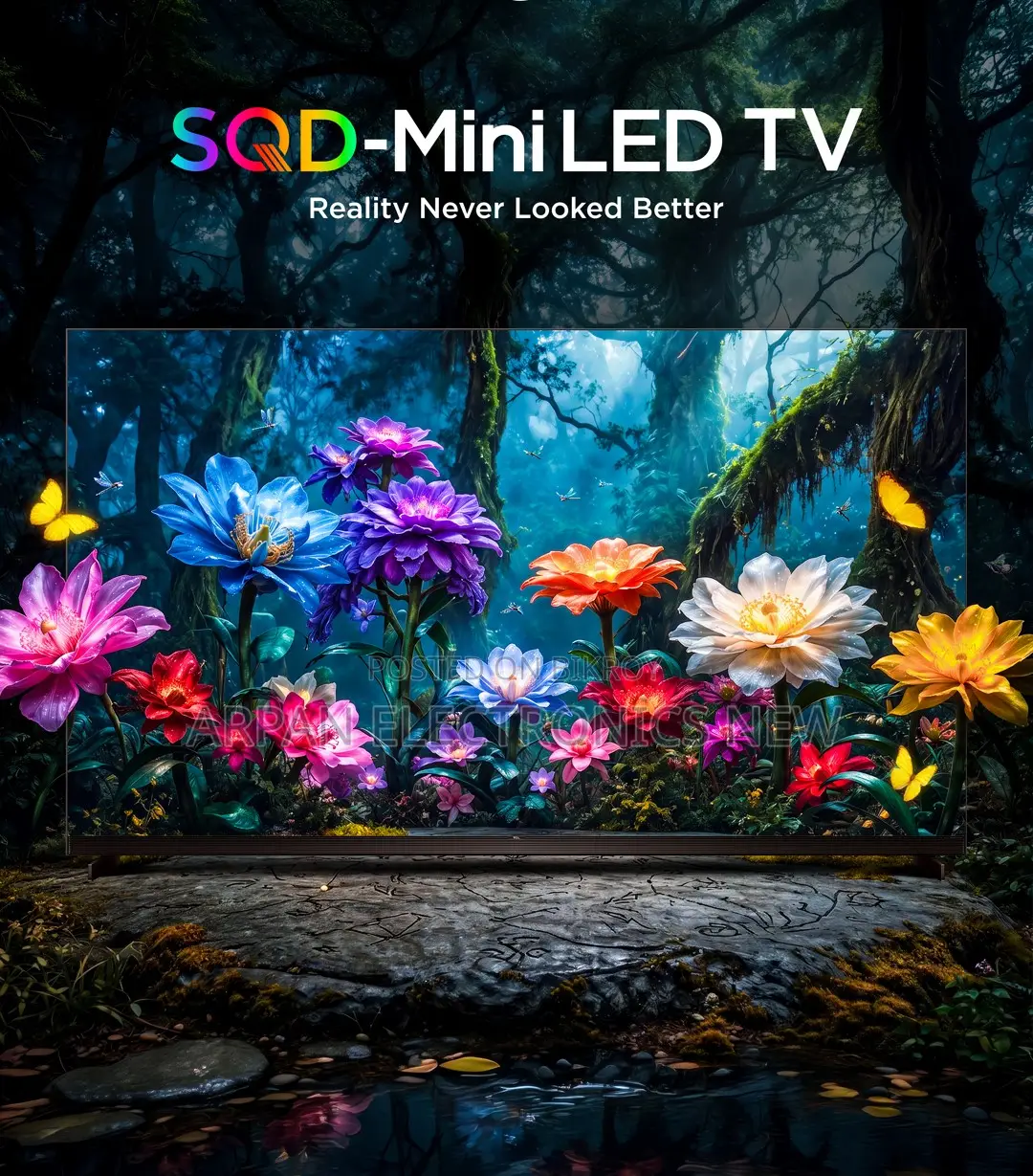 Sony Plus 43" Display Device : Smart /Wifi /Android Hd Led Tv