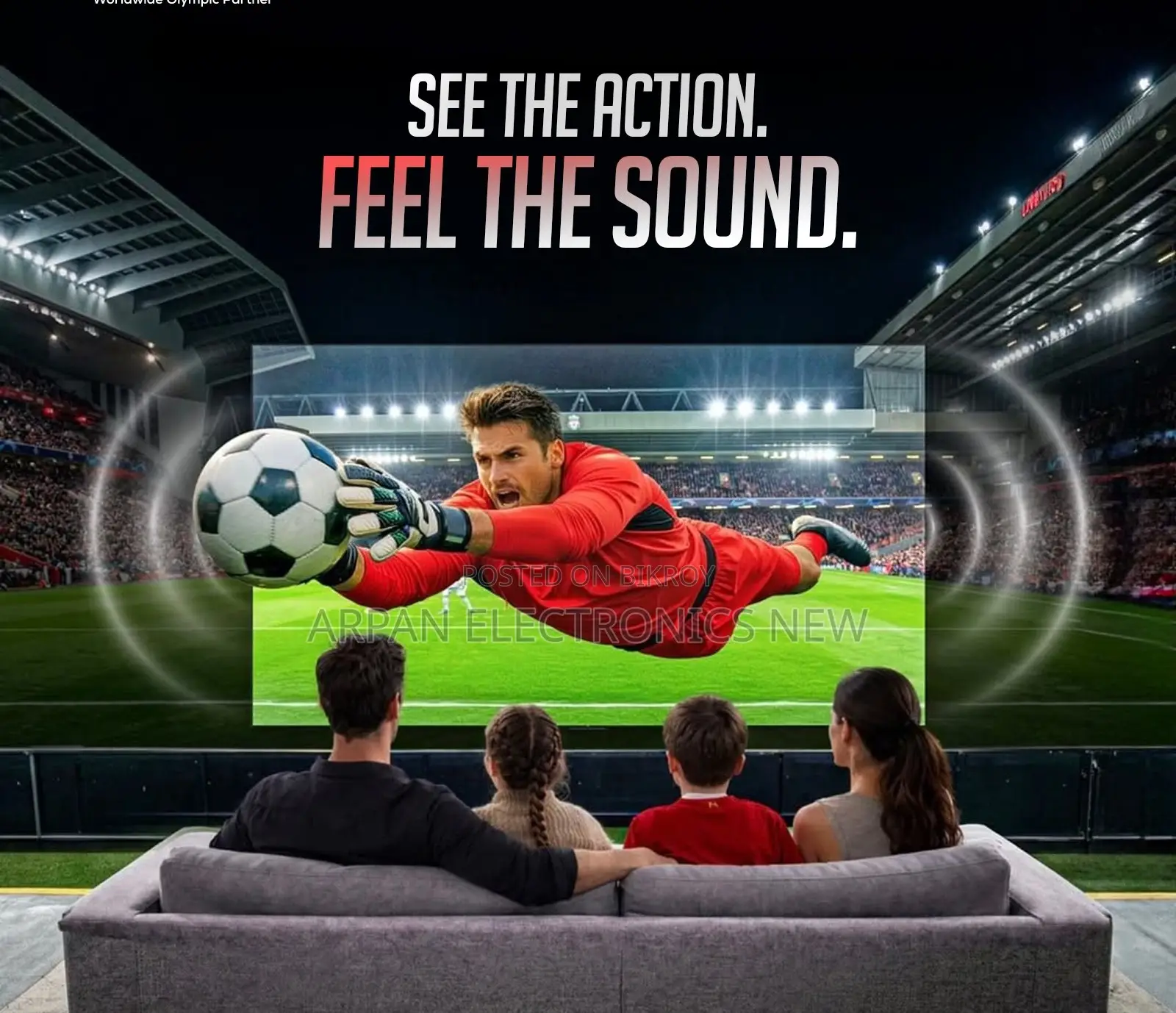 Sony 43" Resolution: (1920x1080) Full Hd Video Supported