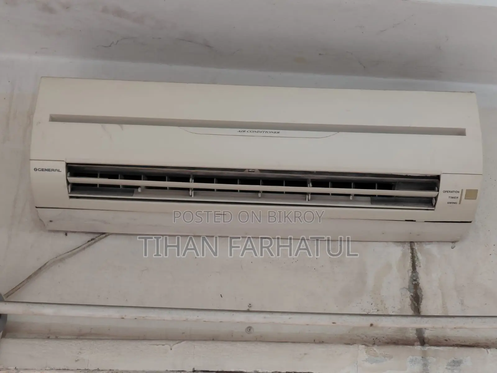 1 Ton Capacity General AC (Used AC)