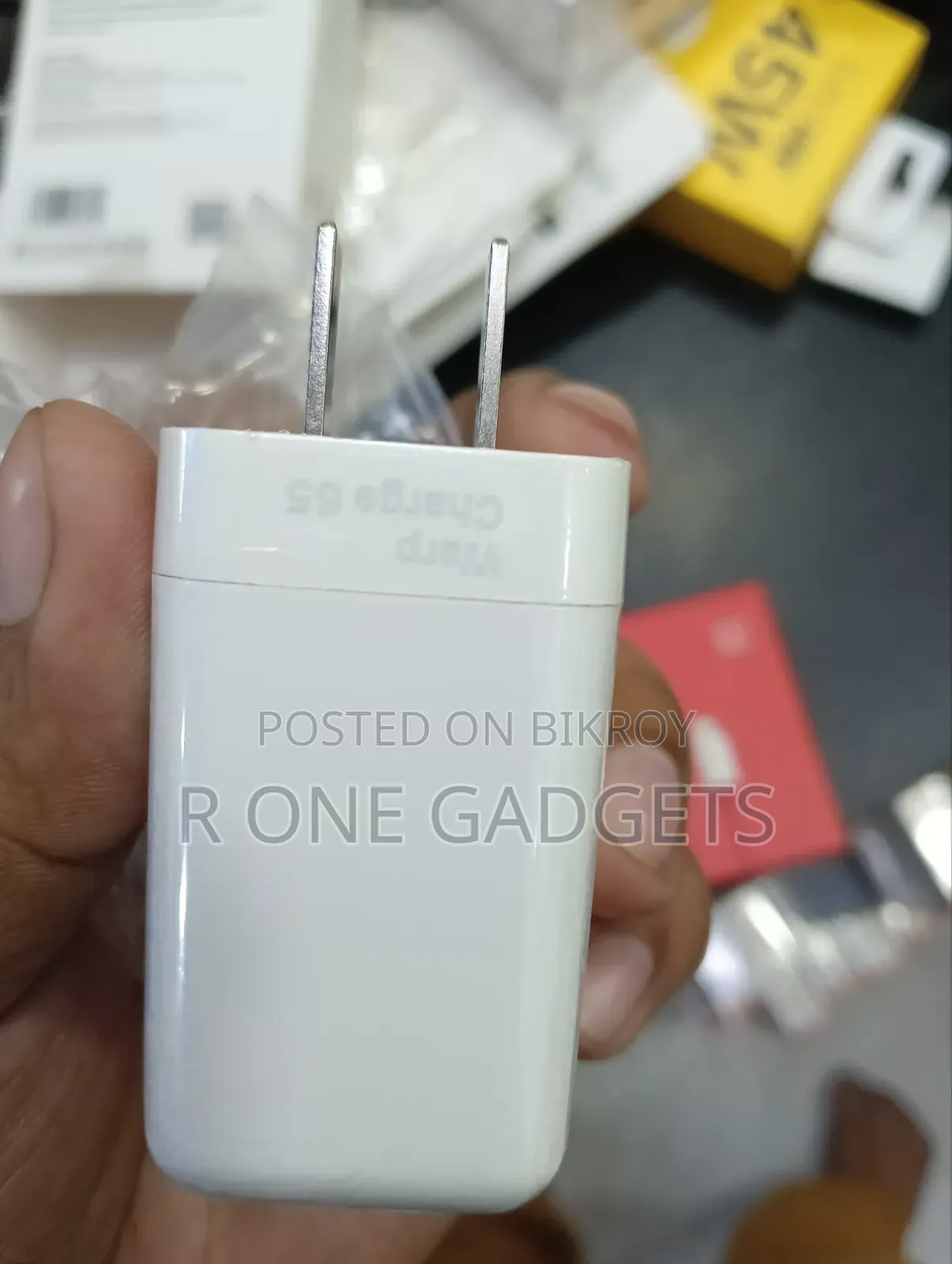 One Plus 65 Watt Original Charger