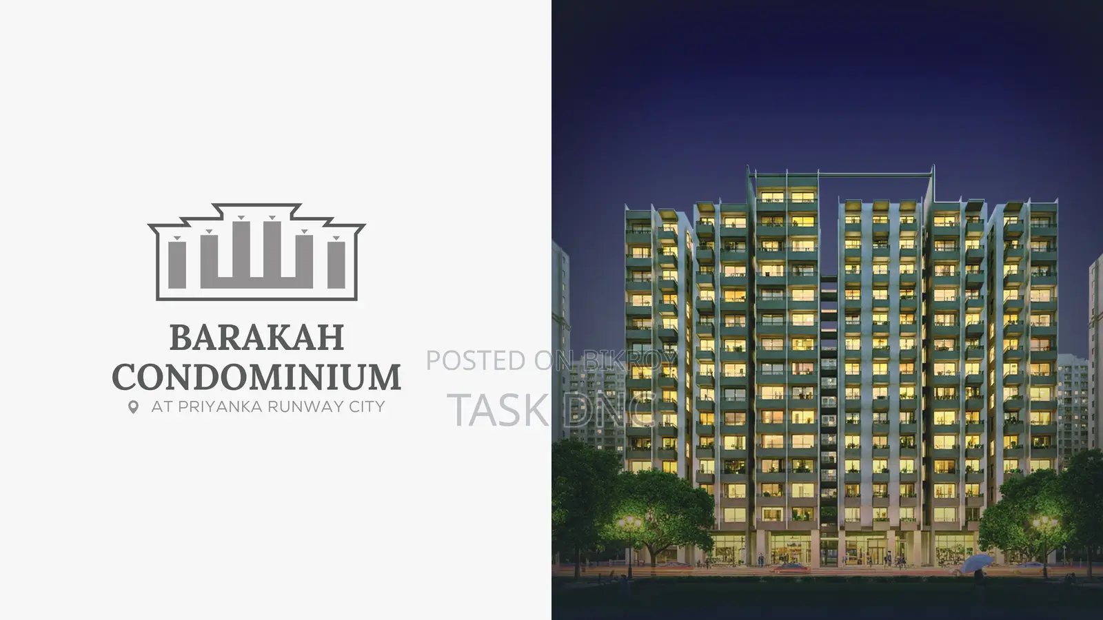 3-Bedroom Apartment for Sale at Barakah Condominium, Uttara
