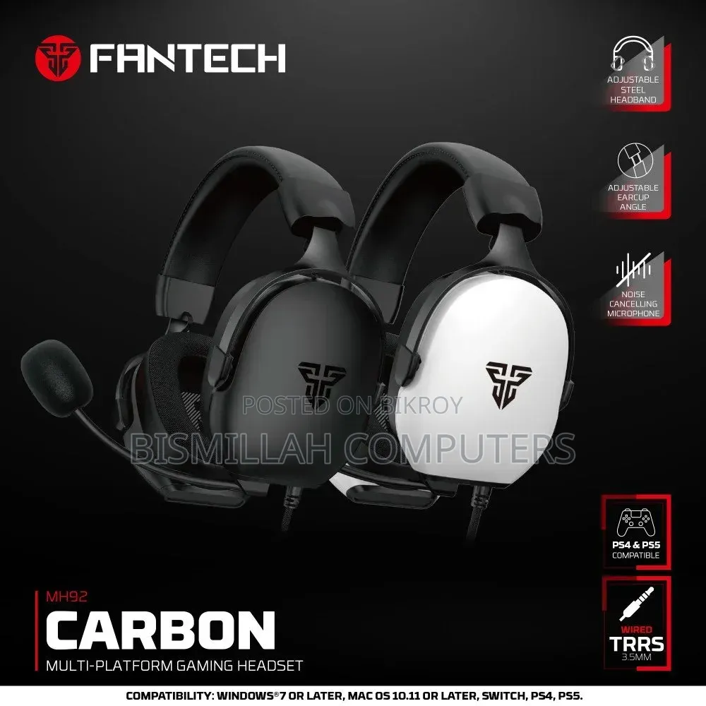 Fantech Mh92 Carbon Multi-platform Gaming Headset