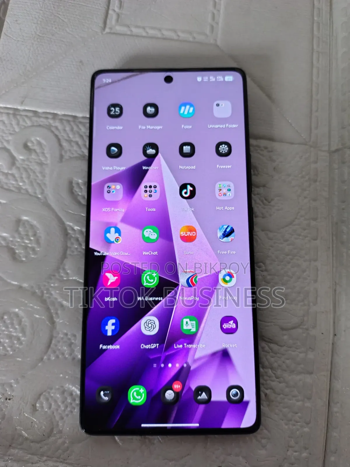 Infinix Note 50 4G 256 GB Black