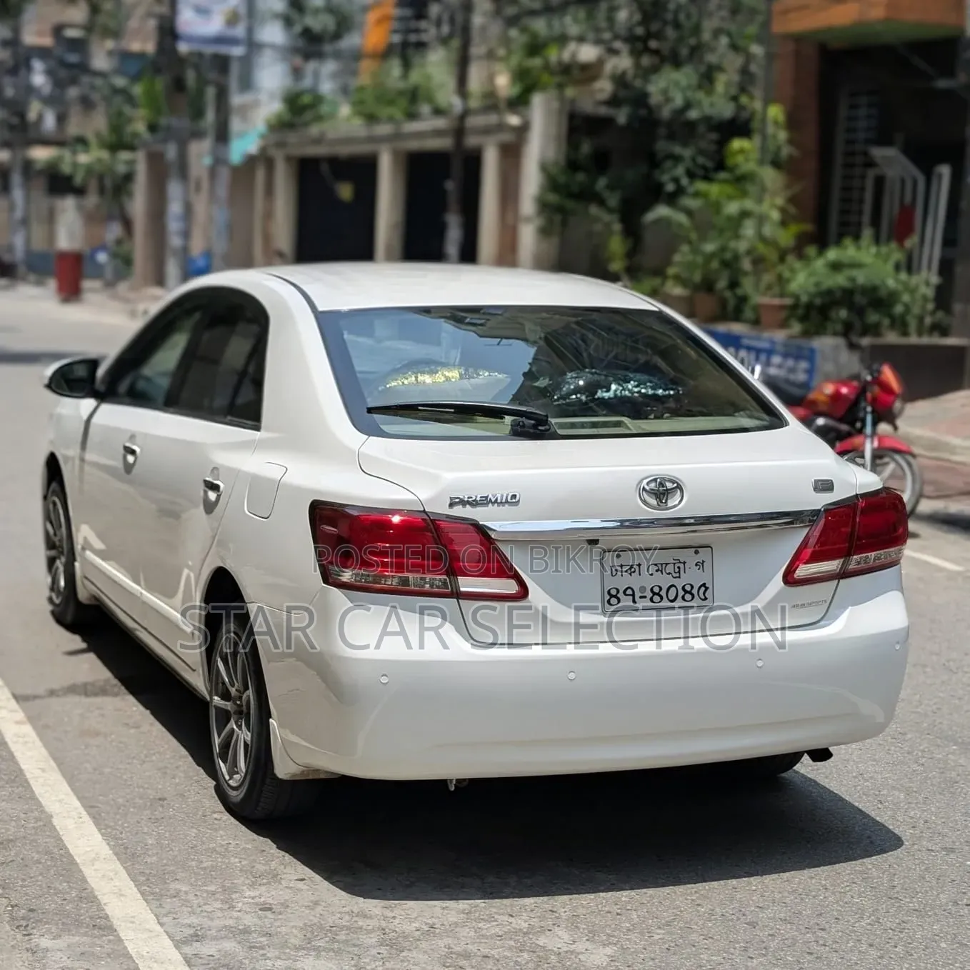 Toyota Premio 1.5 Front-Wheel Drive 2018 Pearl