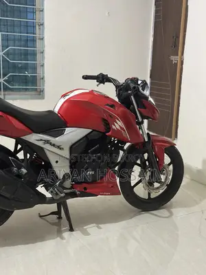 New TVS Apache RTR 160 4V 2021 Red