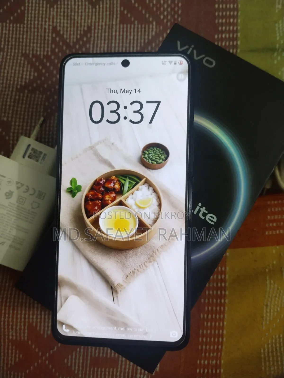 Vivo V50 Lite 256 GB Black