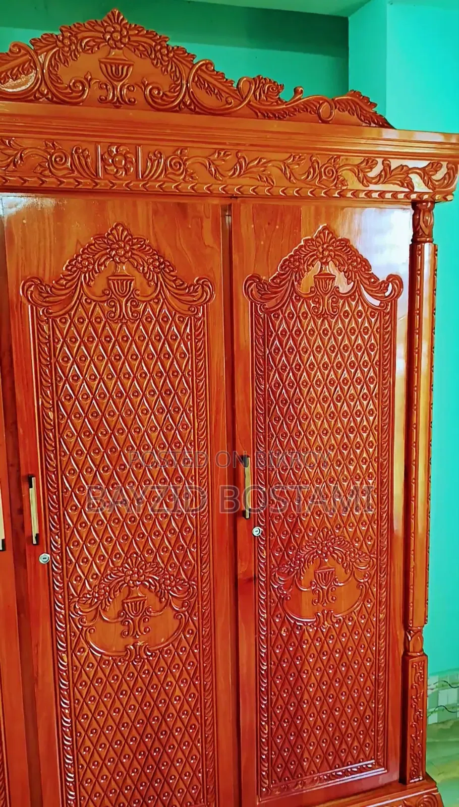 Mahogany Wood Wardrobe