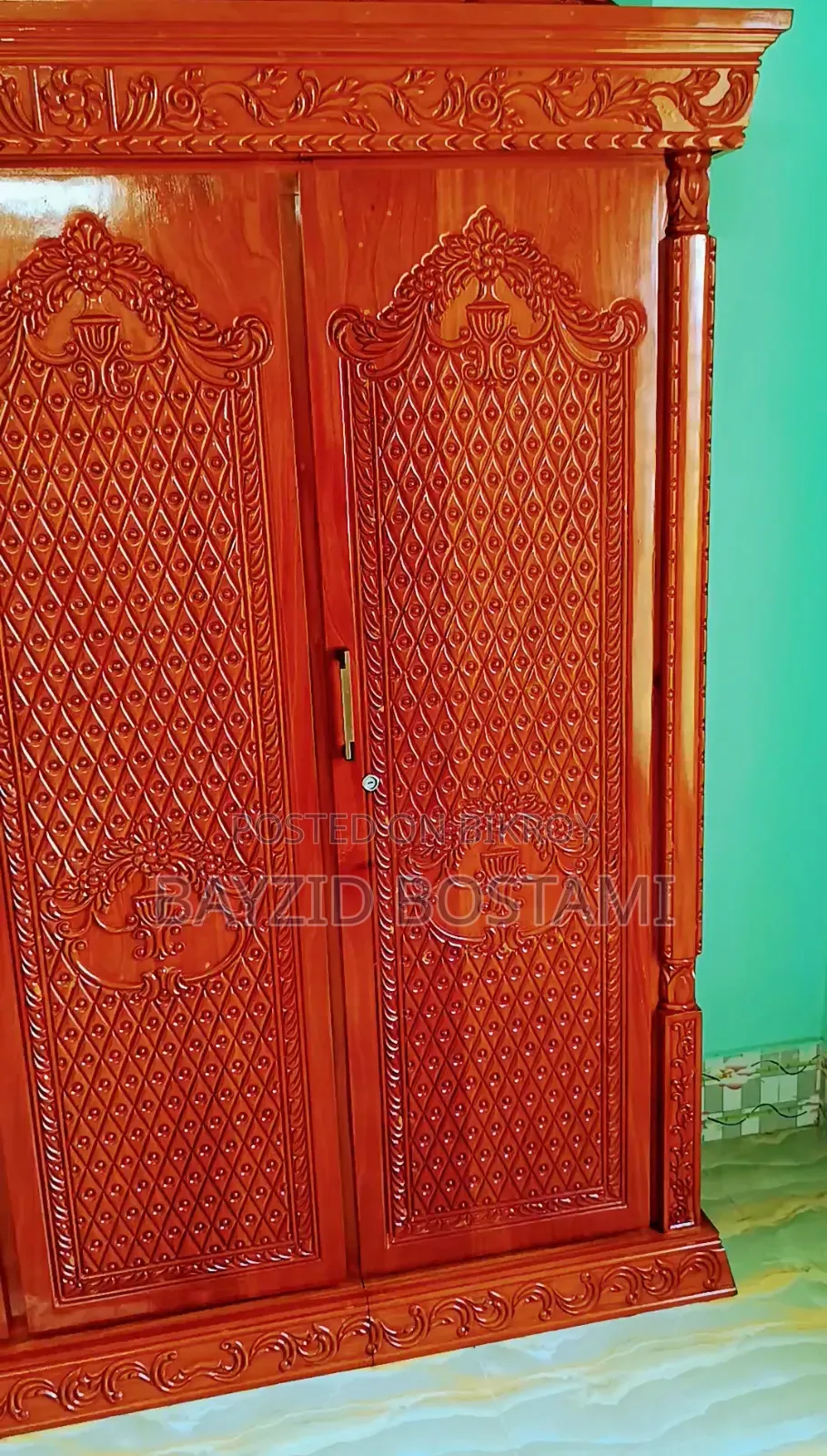 Mahogany Wood Wardrobe
