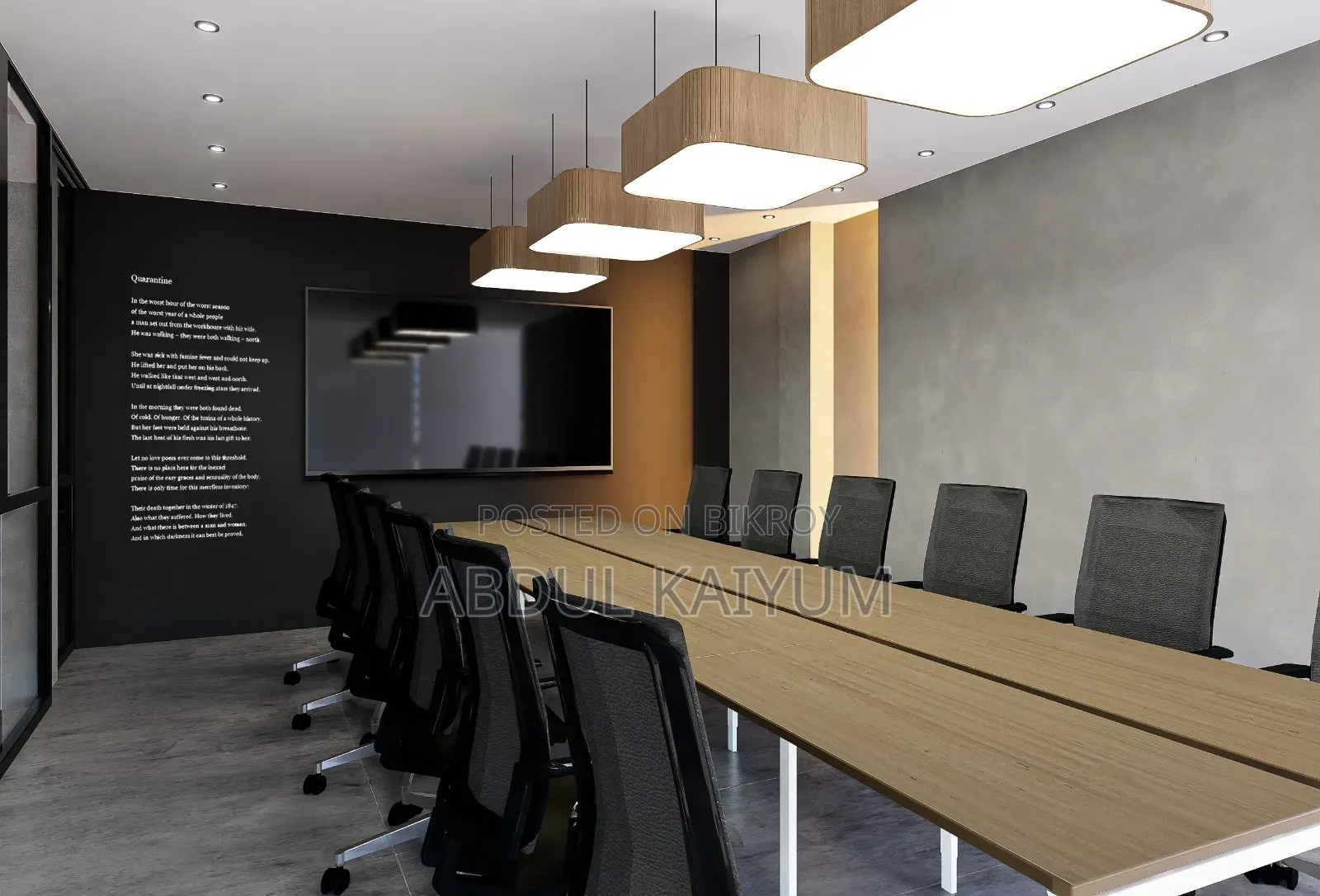 Fully Furnished Team Room for Rent