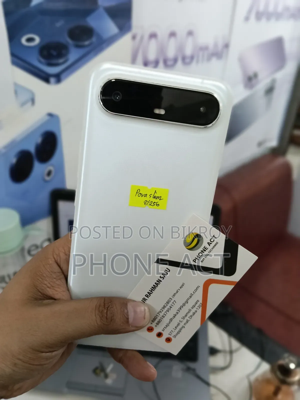 Tecno Pova Curve 2 256 GB White